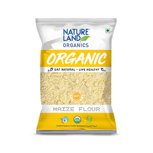 Organic Maize Flour 500 Gm